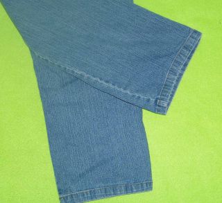 La Blues Sz 10 Womens Capris Blue Jeans Denim Pants Stretch GQ27