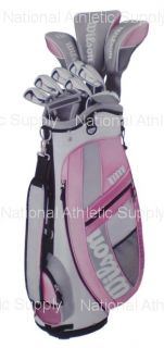 Wilson Hope Platinum Womens Golf Club Set Bag New RH