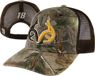 Kyle Busch 18 Realtree AP Camo Trucker Mesh Adjustable Hat