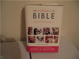 Signed by John Maxwell Everyday Life Bible Everyday Living Joyce Meyer