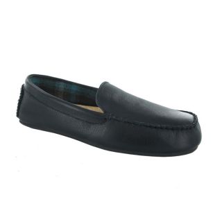Evans Oscar Mens Slippers Black Size 9 from Brookstone