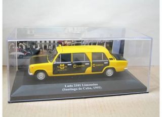 Lada 2101 Limousine Santiago Cuba 1995 1 43 IXO N°10 Taxi of The