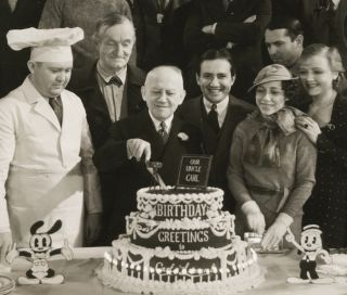Vintage Carl Laemmle Universal Founder Birthday Party 66 1932