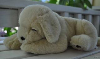 Labrador Retriever Sleeping Plush Puppy Dog Cottonelle