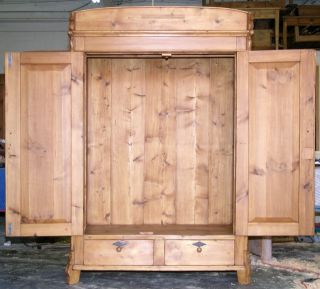 Title/Specific Late 19th. Century German Armoire, Wardrobe