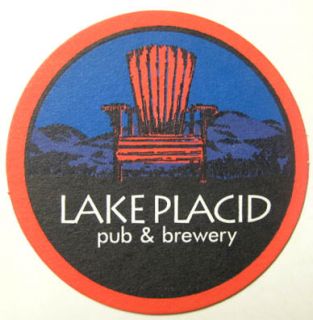 Lake Placid Pub Brewery Beer Coaster Mat New York