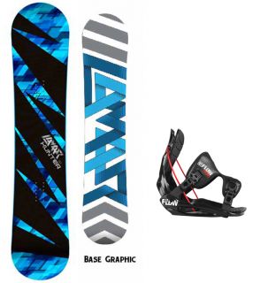 You are bidding on a brand new, 2012 Lamar HUNTER 158cm Snowboard with