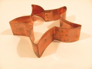 Copper Cookie Cutter Large Starfish Star Fish 5