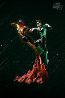 DC Direct Green Lantern vs Sinestro Mini Statue Set New