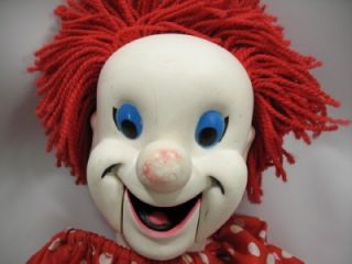 Original Larry Harmon Picture Bozo The Clown Eegee Doll