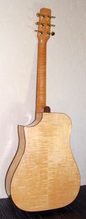1987 Luthier LARRY E BEARDEN Custom 12 Fret Cutaway Acoustic Guitar