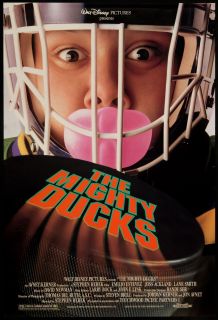 The Mighty Ducks 1992 Original U s One Sheet Movie Poster