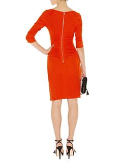 Karen Millen Glamorous jersey dress Orange   