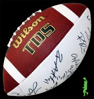 San Diego Chargers Team Signed Auto Wilson Football NFL COA
