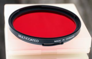 Hasselblad Bay B 60 B60 60mm Red Black and White Lens Landscape Filter