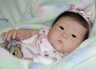 Reborn Asian Baby Girl Annelyn New Ping Lau Anming Doll