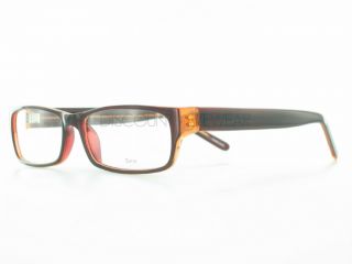 Soho 85 Eyeglasses Frame Plastic Modern Large Brown