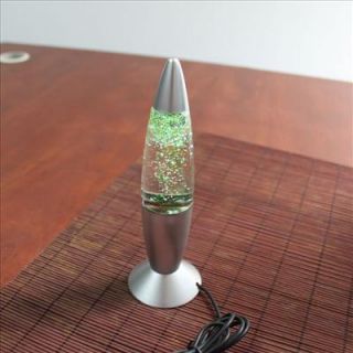 USB Multi Color Rocket Lava Glitter Lamp LED Gift Light