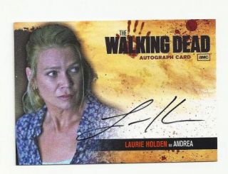 Season Two 2 SP Autograph Auto Card Laurie Holden Andrea A3