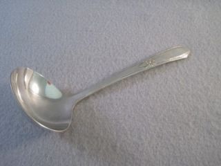 Gravy Ladle Northumbria Sterling Silver Laurier