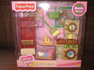 Dollhouse Furniture Laundry Room New Doll House Washer Dryer