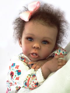 AA Biracial Beautiful Baby Girl Laura Laura Tuzio Ross Doll