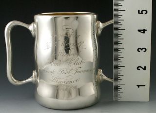 1899 Frank M Whiting Sterling Silver Loving Cup Trophy