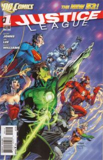 Justice League 1 3rd Third Print Variant DC Comics The New 52