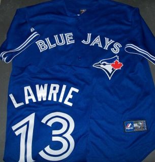 Toronto Blue Jays Brett Lawrie Alternate Blue Style Jersey by Majestic