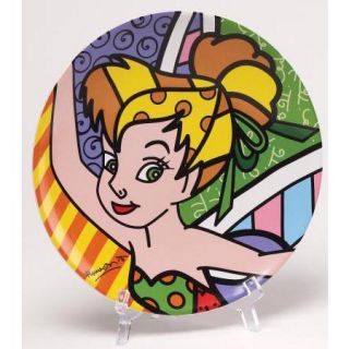Disney Britto Tinker Bell Plate with Stand Brand New Boxed 16319