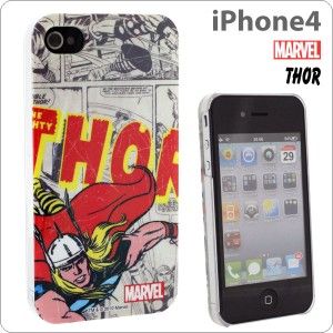 Marvel Legends Comics Thor iPhone 4 Case Back Cover