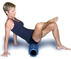 Massager Muscle Fascia Body Roller Fitness Workout Foot Foam