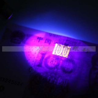 LED Flashlight Light Laser Pointer Pen Money Bank Note Checker