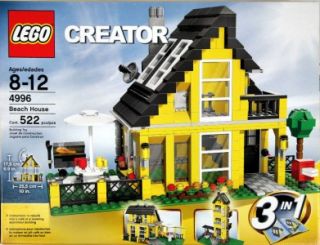 Lego Beach House 4996 with Box and Instructions Retired