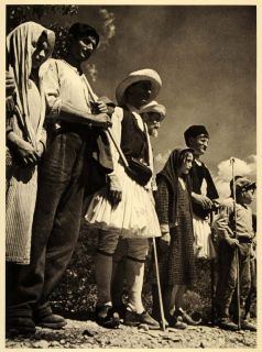 1937 Olympia Greece People Costume Leni Riefenstahl   ORIGINAL