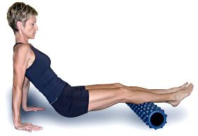 Rumbleroller Back Massager Muscle Fascia Body Roller Fitness Workout
