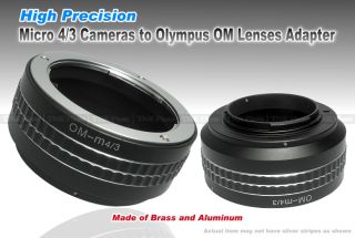 Micro 4/3 Cameras to Olympus OM Lenses Mount Adapter