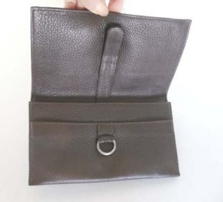 Tote Le Monde Bolivia Leather 5 Section Clutch Wallet XLNT $89