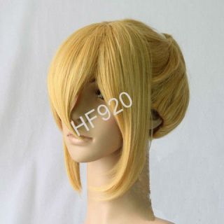 Vocaloid Kagamine Len Rin Cosplay Wig Party Full Hair Gift