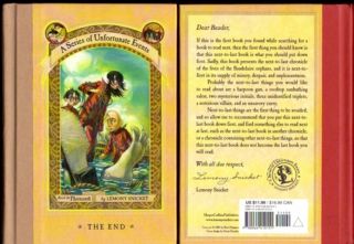 Lemony Snicket Complete Set Books 1 13 Series of Unfortunate Events