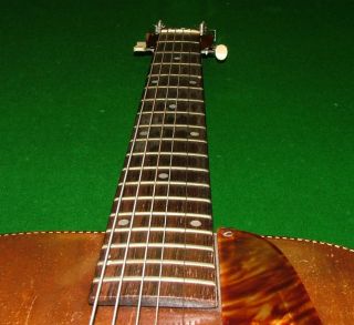 Vintage Acoustic Archtop f hole Guitar Made in USA 40s or 50s. NO