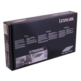 Genuine Lexmark C734X24G Photoconductor Multipack (4 Pack of C734X20G)