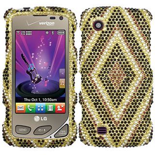 Crystal Faceplate Case Cover for LG Chocolate Touch VX8575
