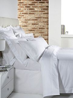 Christy Diamond bed linen range in white   