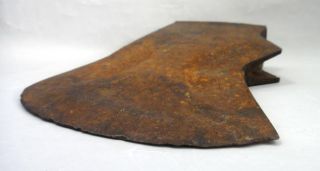 Forged Iron Axe Head Heavy 3 75 lb Lewistown PA Cut HEW Amish