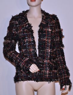 Chanel 07A $7 6K Lesage Fantasy Tweed Suit Jacket 34 New RARE