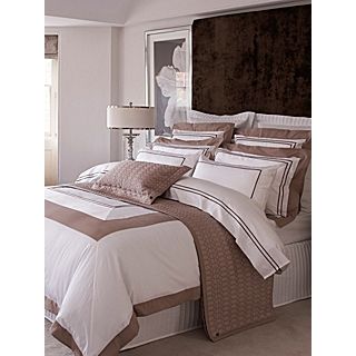 Christy Palladium bed linen range white/cream   