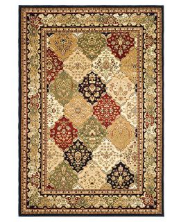 CLOSEOUT Safavieh Area Rug, Lyndhurst LNH221C Multi/Black 8 X 11