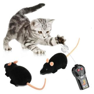 Control RC Rat Mouse Wireless For Cat Dog Pet Toy Funny Novelty Gift