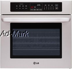 LG 30 Pro Built in Wall Oven LWS3010ST with Convection